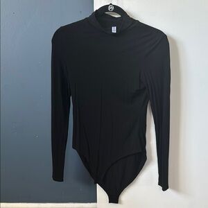 Black Long Sleeve Bodysuit